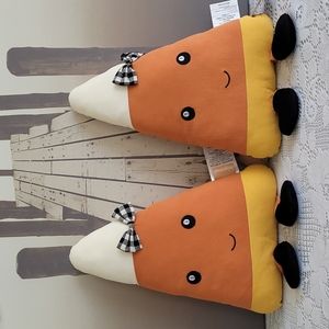 NWT Candy Corn Pillow